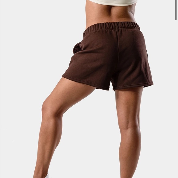 Kamo Fitness Cozy Tech Sweatshorts - Java Brown - Picture 2 of 2